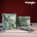 Montana West Women√¢¬Ä¬ôs Wrangler Bucket Crossbody Purse with Organizer Insert, Pixie Green