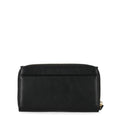 Time and Tru Women's Ainsley Bulk Clutch Vinyl Solid Black