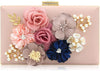 Evening Bag for Women, Flower Wedding Evening Clutch Purse Bride Floral Clutch Bag