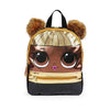 LOL Surprise Girls Mini Backpack Queen Bee Gold Backpack Purse 10 inch