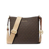 Michael Kors Womens Small Leather Crossbody Bag (Brown) 35S4GTVC5B-847