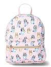 Bluey Kids Allover Print PU Mini Backpack, Pink